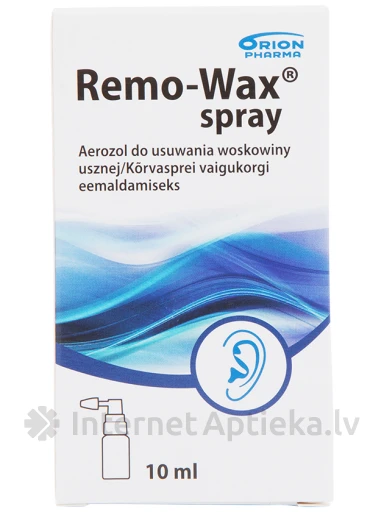 Ушной спрей Remo-Wax, 10 мл | internetaptieka.lv