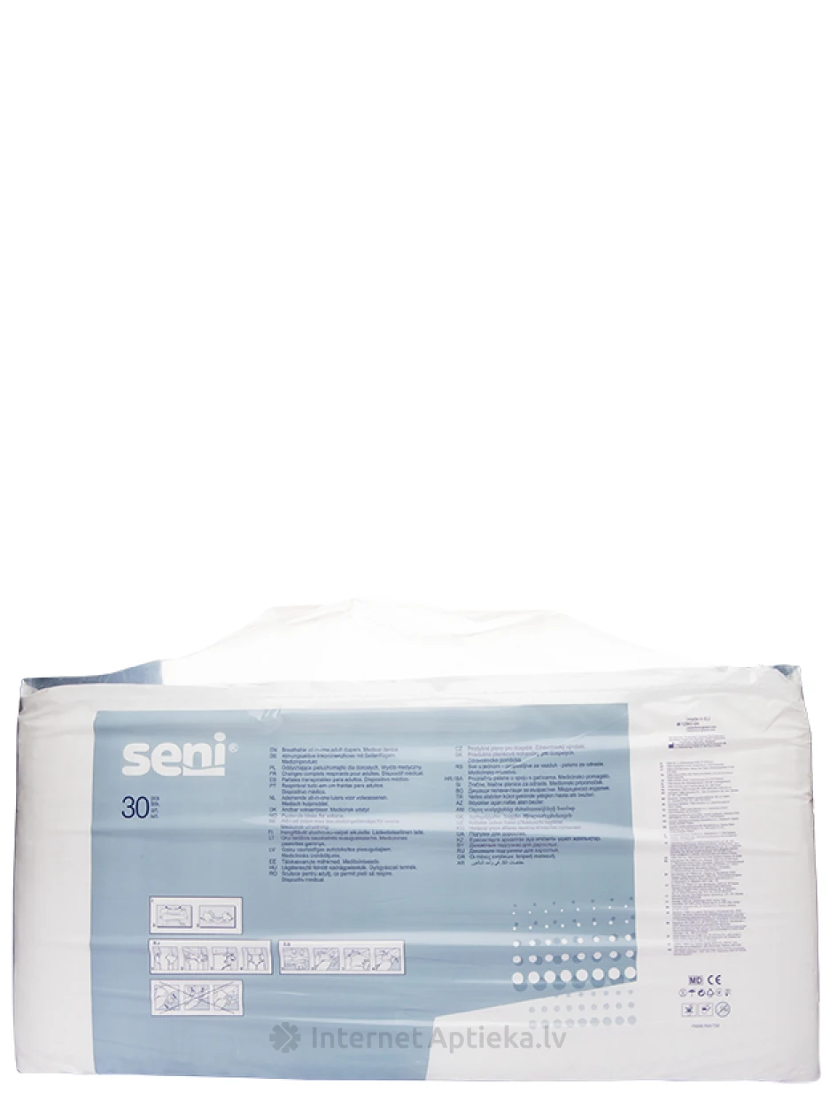 Seni Classic HE XL Подгузники, 30 шт. | internetaptieka.lv