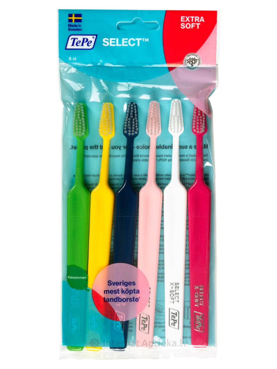 TePe Select X-Soft zobu, 6 gb. | internetaptieka.lv