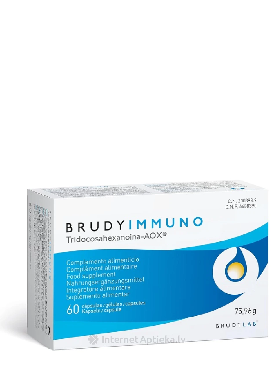 BRUDY IMMUNO kapslid, 60 tk. | internetaptieka.lv