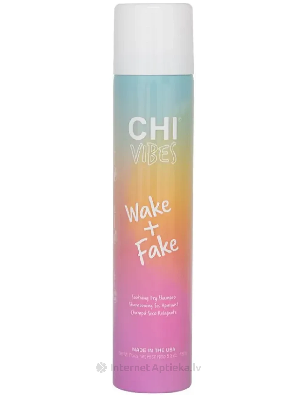 CHI Vibes Wake+Fake сухой шампунь, 150 г | internetaptieka.lv