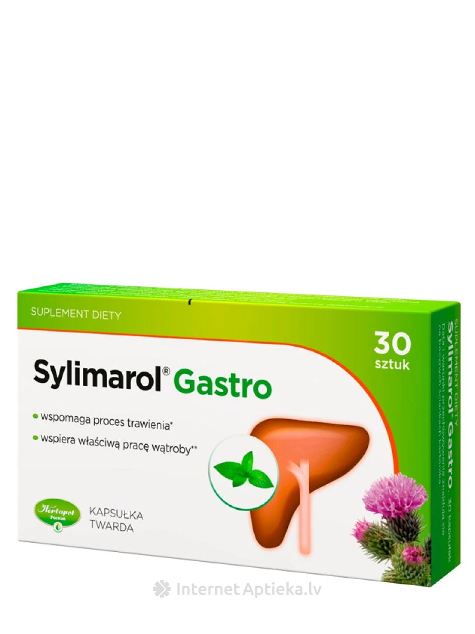 Sylimarol® Gastro kapsulas, 30 gb. | internetaptieka.lv