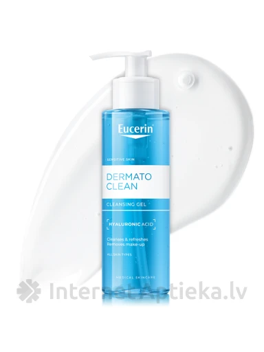 Eucerin Dermatoclean attīroša želeja normālai/jaukta tipa ādai, 200 ml | internetaptieka.lv
