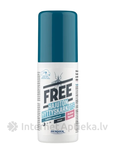 FREE Active pretinsektu līdzeklis, 100 ml | internetaptieka.lv