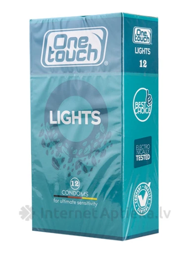 One Touch Lights презервативы, 12 шт. | internetaptieka.lv
