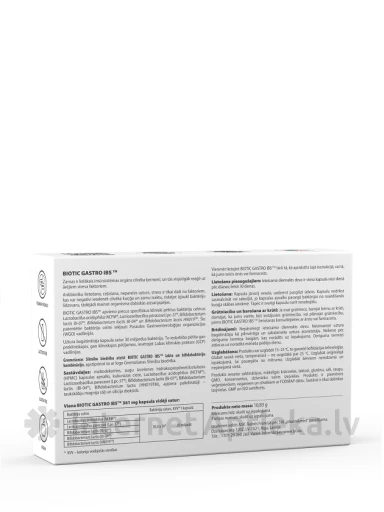 LYL Biotic Gastro IBS, 30 kapsulas | internetaptieka.lv