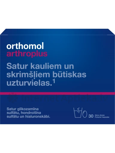 Orthomol Arthro plus (pulber + kapslid), 30 tk. | internetaptieka.lv