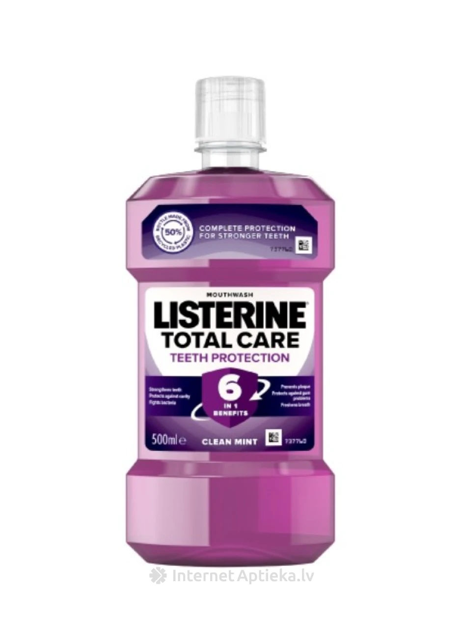 LISTERINE Total Care средство для полоскания рта, 500 мл | internetaptieka.lv