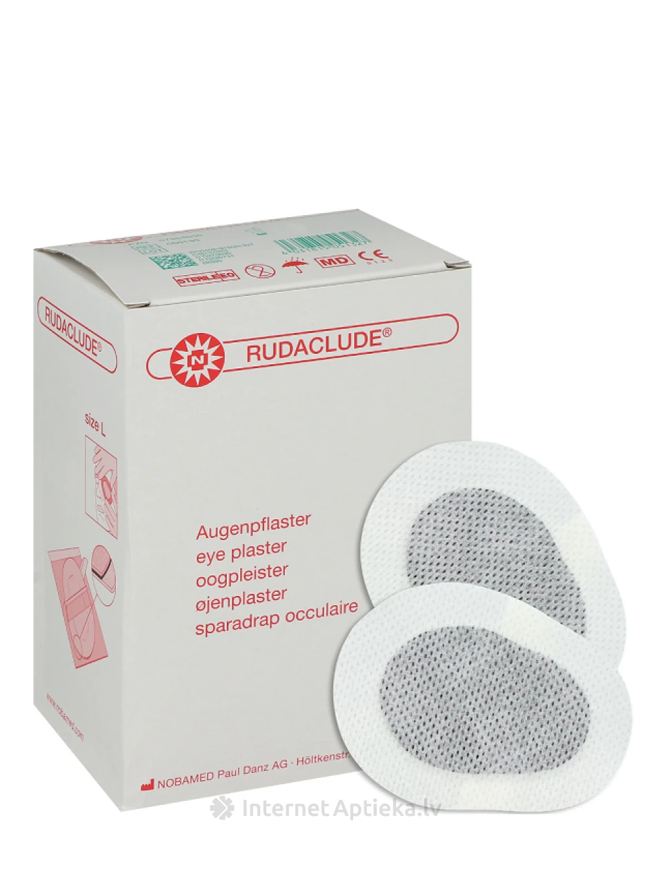 Olko Пластырь для глаз стерильный размер L, 50 шт. | internetaptieka.lv