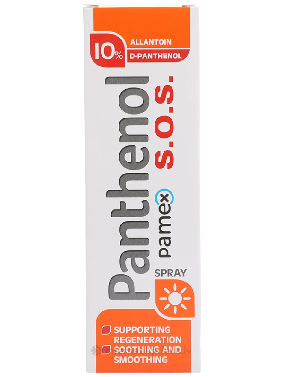 Panthenol S.O.S 10% pihusti, 130 g | internetaptieka.lv