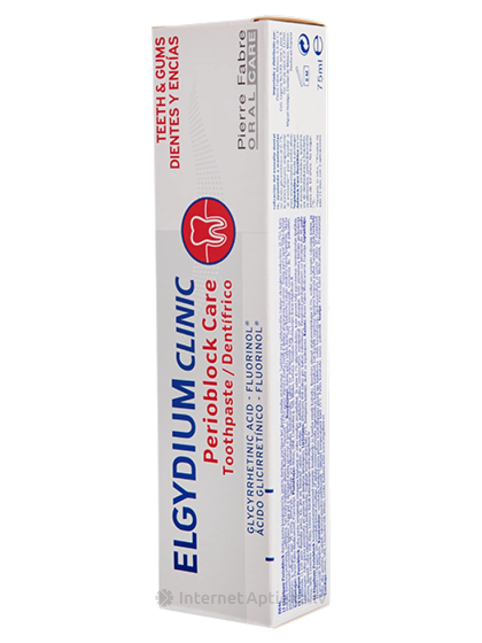 Elgydium Clinic Perioblock Care hambapasta, 75 ml | internetaptieka.lv