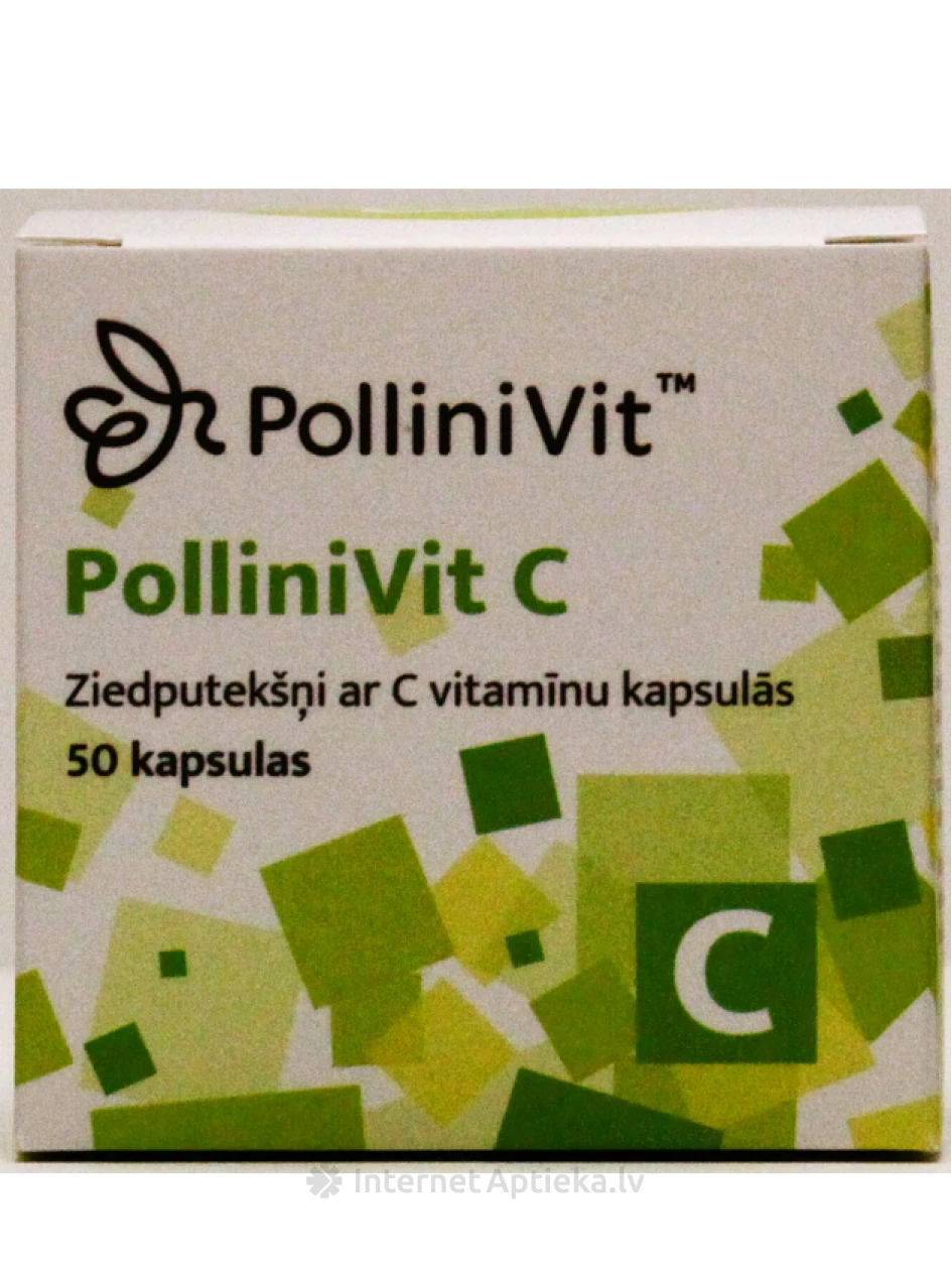 Pollinivit C-vitamiin, 50 kapslit | internetaptieka.lv