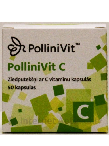 Pollinivit C-vitamiin, 50 kapslit | internetaptieka.lv