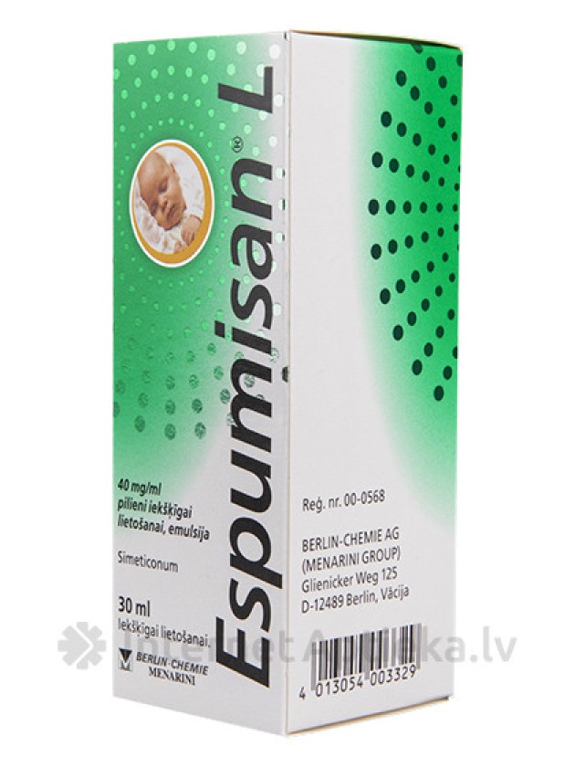 Espumisan L emulsija, 40mg/ml, 30 ml - InternetAptieka.lv