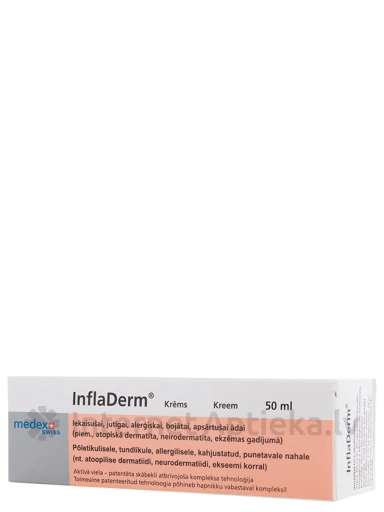 Крем InflaDerm, 50 мл | internetaptieka.lv
