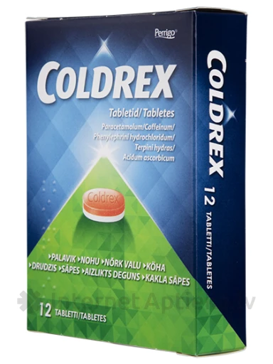 Coldrex, 12 таблеток | internetaptieka.lv