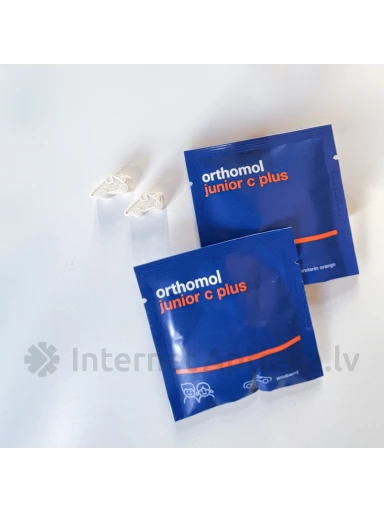 Orthomol Junior C Plus Малина-Лайм, 30 пакетиков | internetaptieka.lv