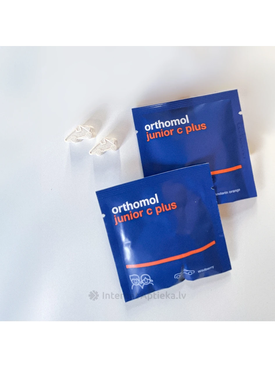 Orthomol Junior C Plus Aveņu-laima, 30 paciņas | internetaptieka.lv