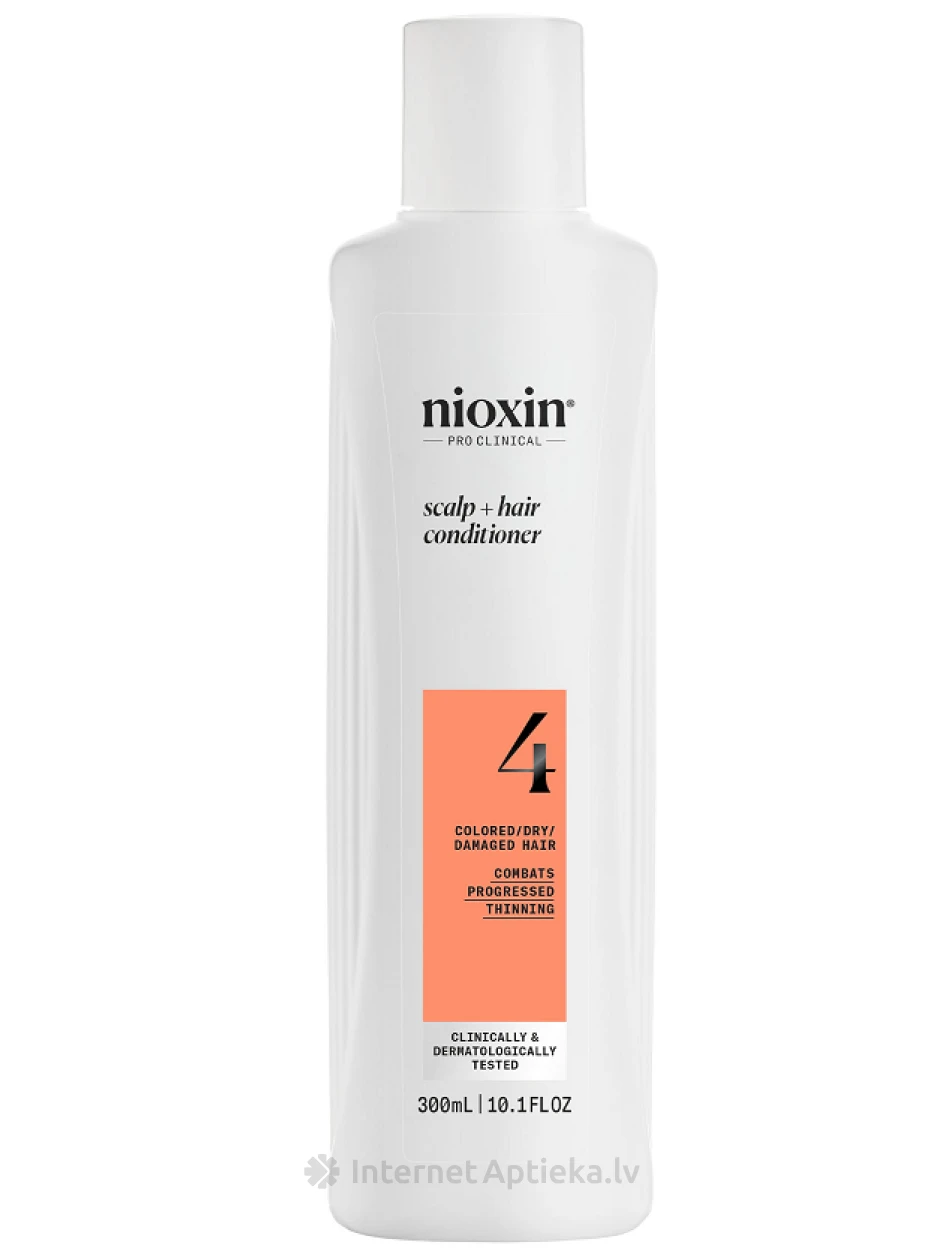 NIOXIN SYS4 palsam värvitud juustele progresseeruva hõrenemisega, 300 ml | internetaptieka.lv