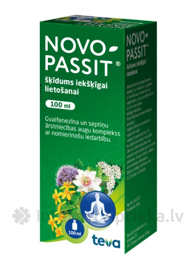 Novo-Passit šķīdums, 100 ml | internetaptieka.lv