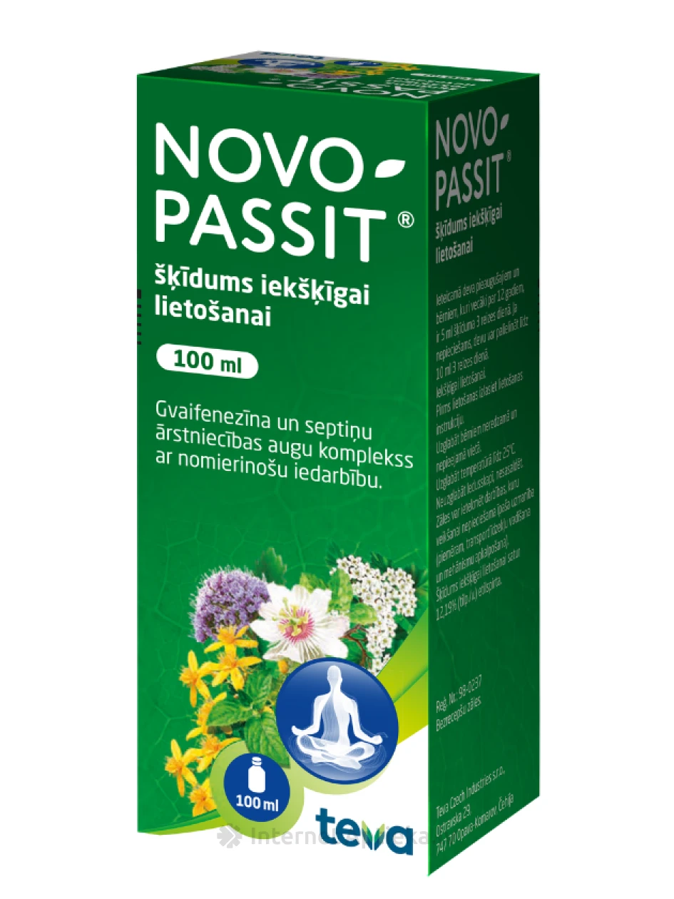 Novo-Passit lahendus, 100 ml | internetaptieka.lv