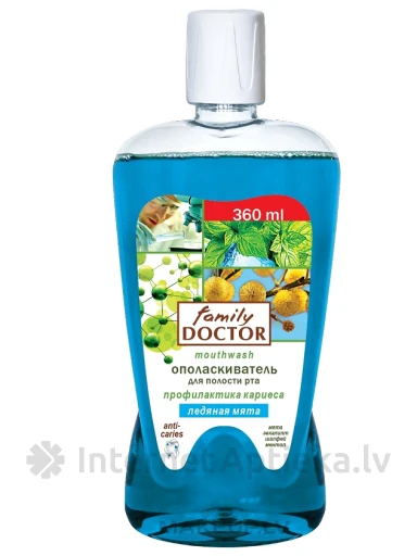 FAMILY DOCTOR suuloputusvahend Ice piparmünt, 360 ml | internetaptieka.lv