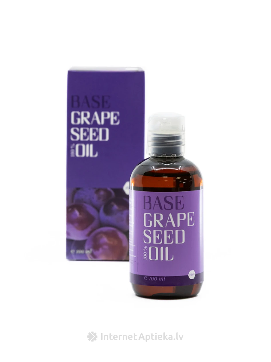 Viinamarjade kosmeetiline õli, 100 ml | internetaptieka.lv
