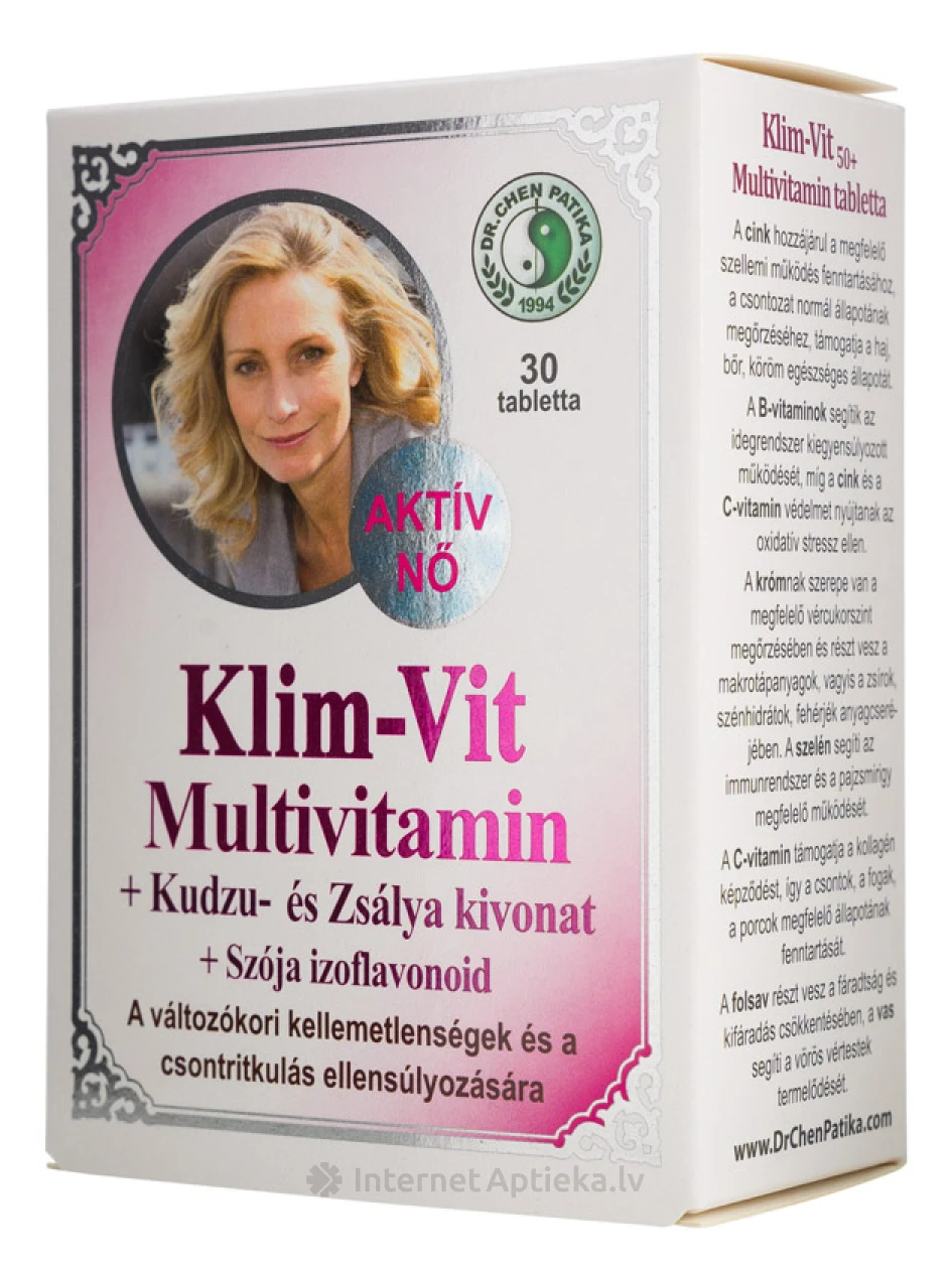 Klim-Vit 50+, 30 таблеток | internetaptieka.lv