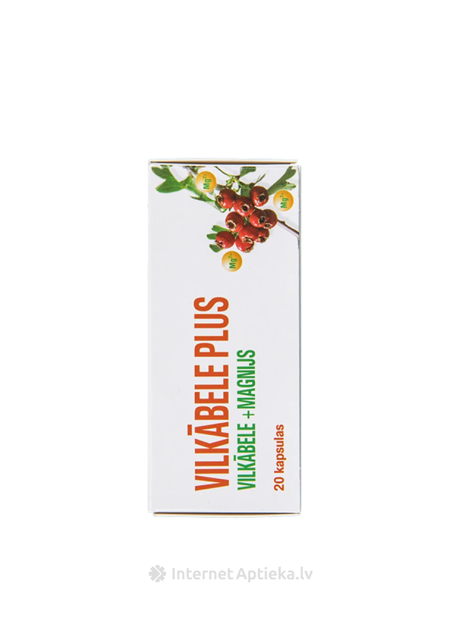 Vilkābele plus, 20 kapsulas | internetaptieka.lv