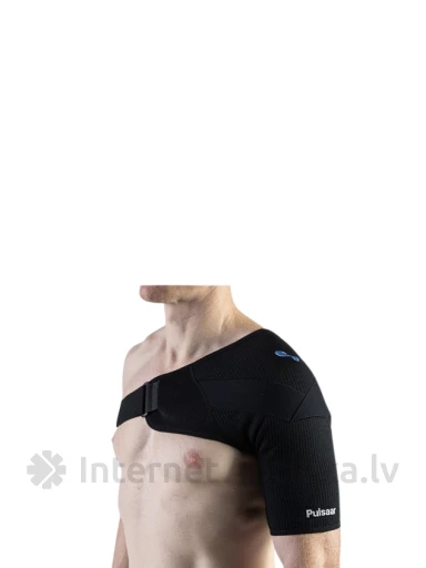 PULSAAR Pielāgojama melna ortoze pleca atjaunošanai - izmērs XL | internetaptieka.lv
