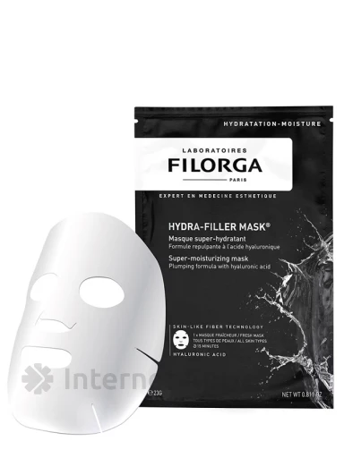 FILORGA HYALU-FILLER FLASH MASK lokšņu sejas maska nobriedušai un dehidrētai ādai | internetaptieka.lv