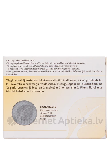 Canephron, 60 kaetud tabletti | internetaptieka.lv