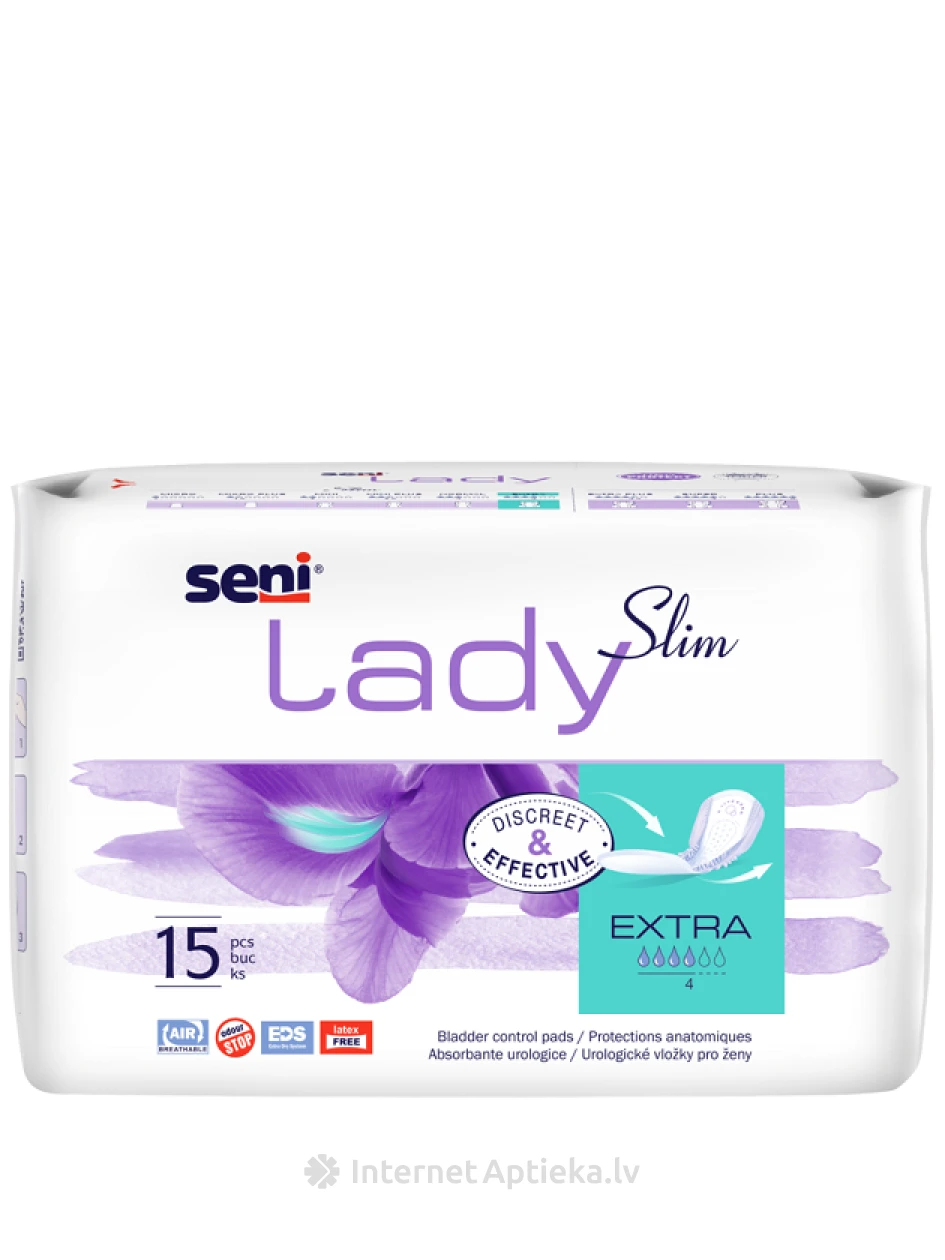Seni Lady haige ekstra padjad, 15 tk. | internetaptieka.lv