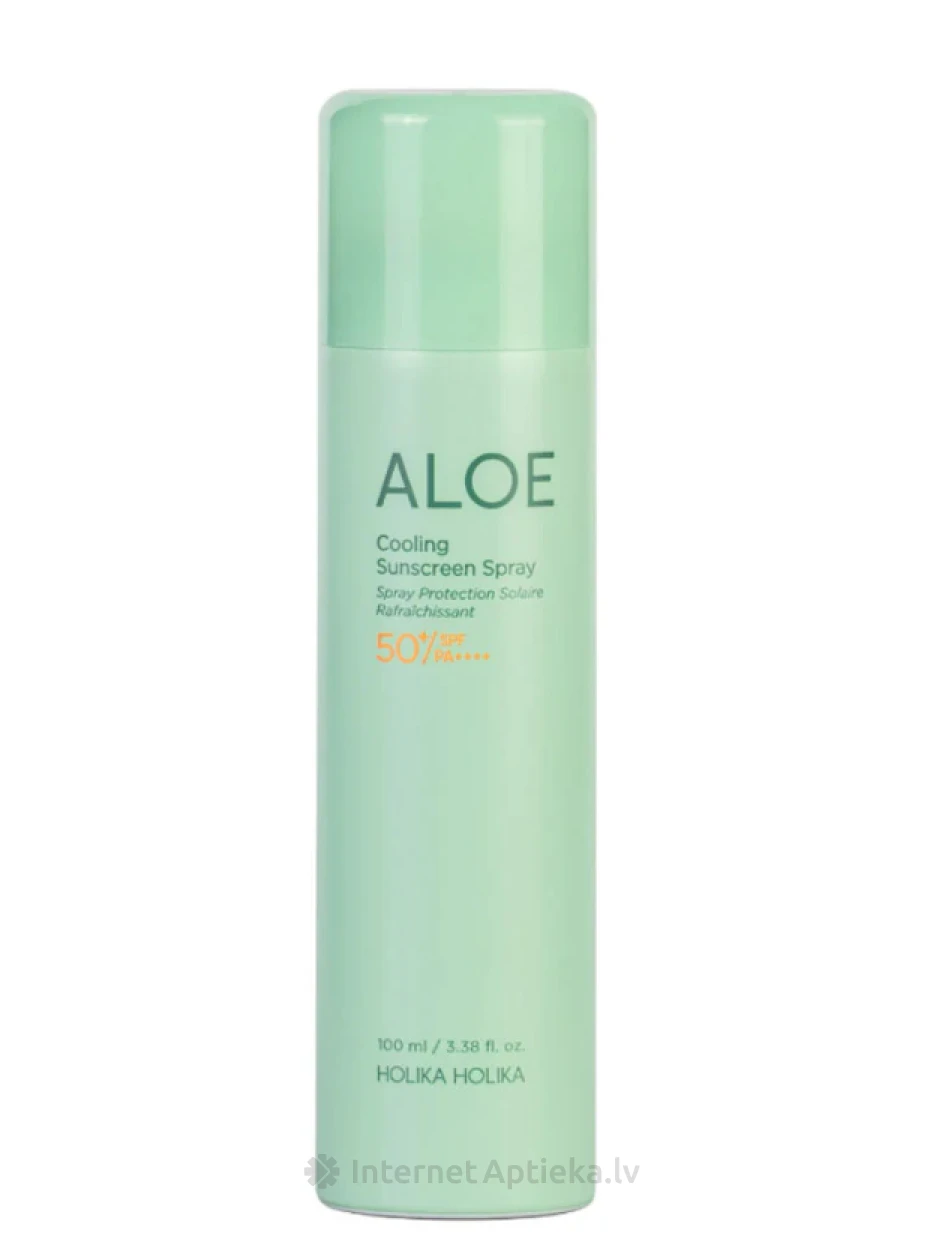 Holika Holika Aloe Ice cool солнцезащитный спрей, 100 мл | internetaptieka.lv