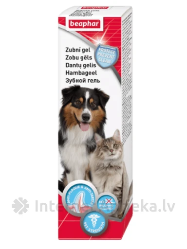 Beaphar Zobu gēls zobu tīrīšanai suņiem, 100 g | internetaptieka.lv