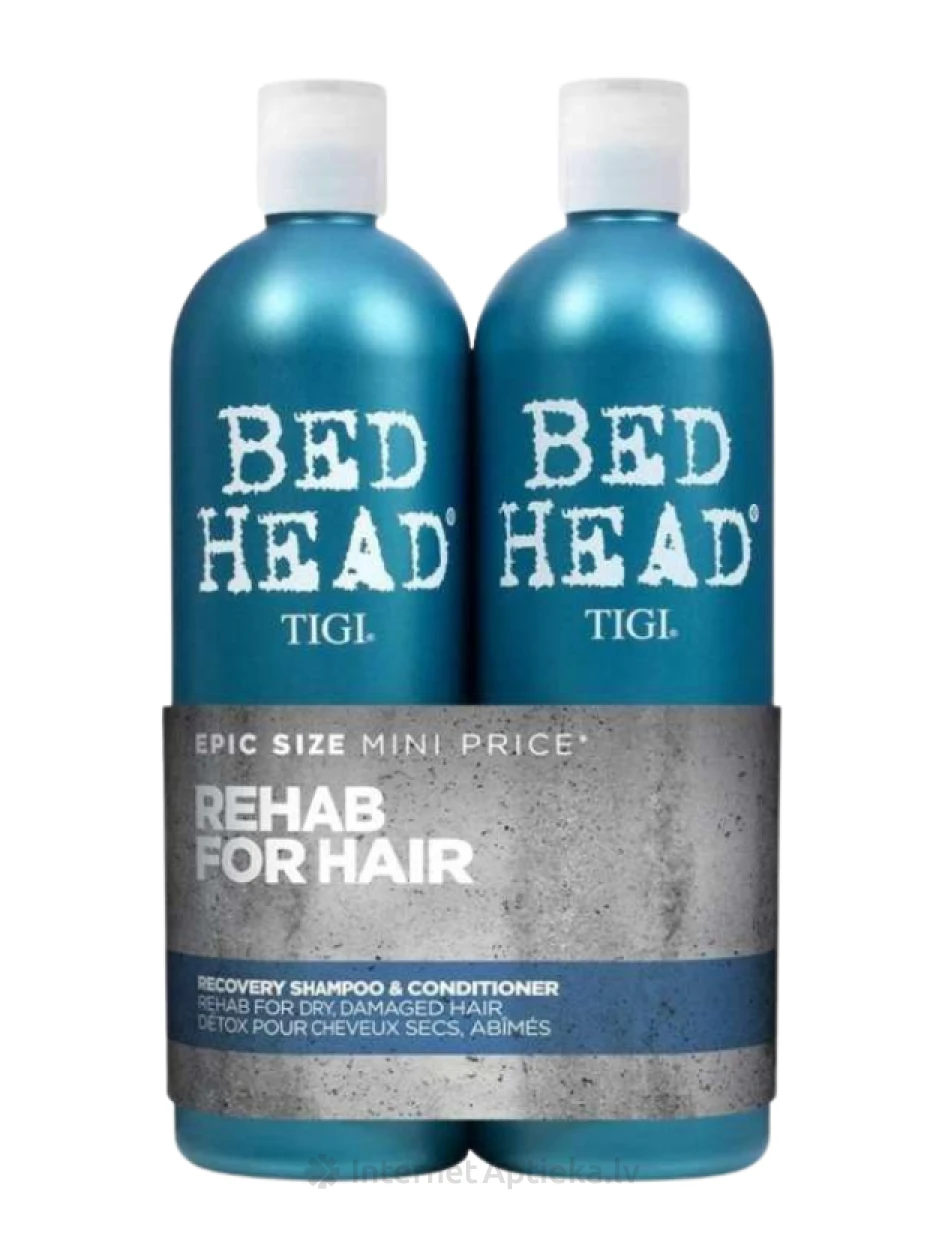 Tigi Recovery Tweens komplekts (sausiem un bojātiem matiem), 750 + 750 ml | internetaptieka.lv