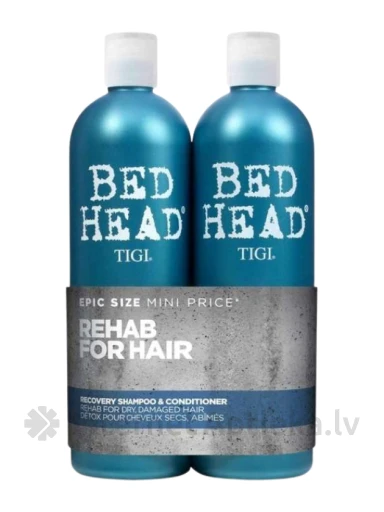 Tigi Recovery Tweens komplekts (sausiem un bojātiem matiem), 750 + 750 ml | internetaptieka.lv