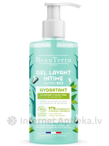 BeauTerra Bio niisutav pesugeel intiimpiirkonnale, 500 ml | internetaptieka.lv