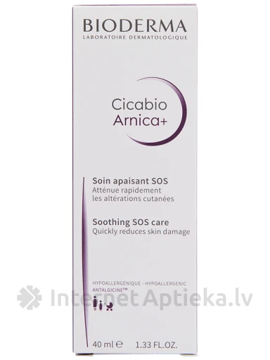 Bioderma Cicabio Arnika + krēms, 40 ml | internetaptieka.lv