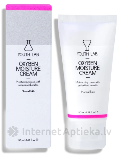 Youth Lab Oxygen Moisture Sejas krēms Normal Skin, 50 ml | internetaptieka.lv