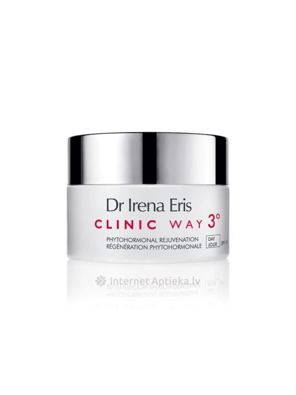 Clinic Way 3 fütohormonaalne noorendav päevakreem SPF15-ga, 50 ml | internetaptieka.lv