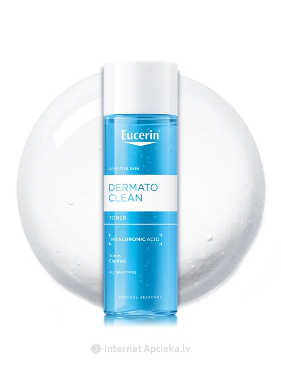 Eucerin Dermatoclean toniks visiem ādas tipiem, 200 ml | internetaptieka.lv