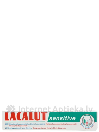 Lacalut Sensitive zobu pasta, 75 ml | internetaptieka.lv