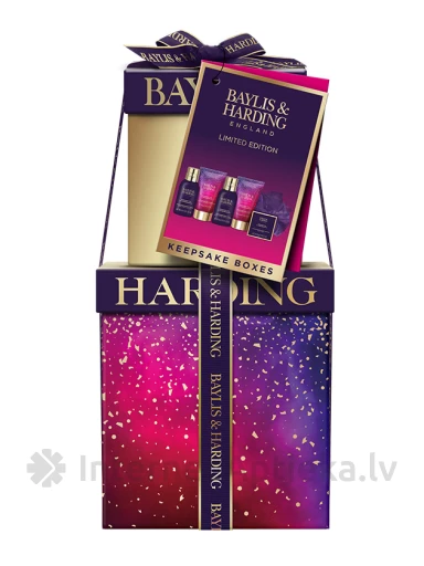 Baylis & Harding Midnight Fig & Pomegranate Luxury Pamper Present dāvanu komplekts | internetaptieka.lv