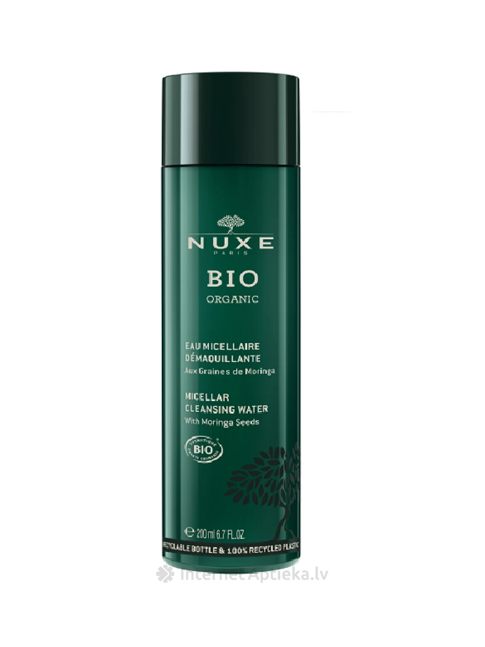 NUXE BIO очищающая мицеллярная вода, 200 мл | internetaptieka.lv