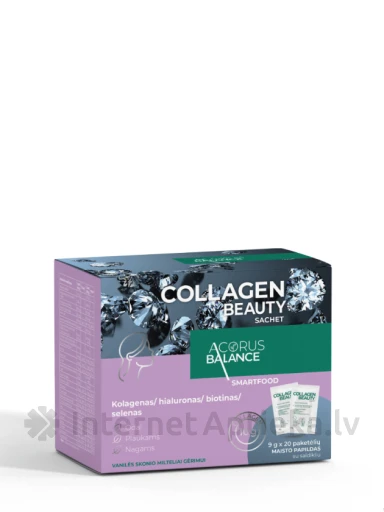 Acorus Balance Collagen Beauty sachets ādai, 20 gb. | internetaptieka.lv
