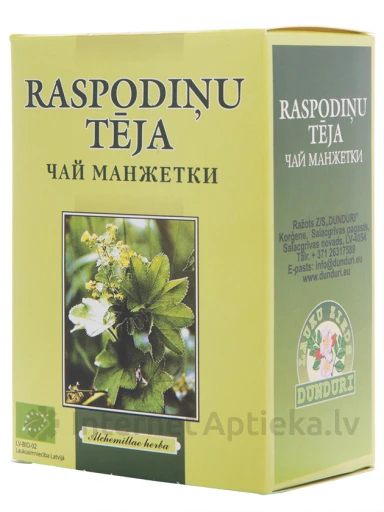 Dunduri Raspodiņu tēja, 25 g | internetaptieka.lv