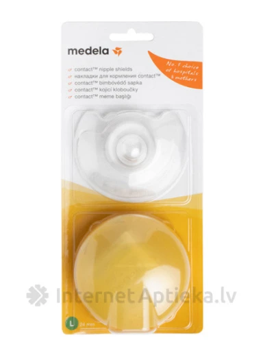 Medela Contact krūšu galu aizsargs - L izmērs, 2 gb. | internetaptieka.lv