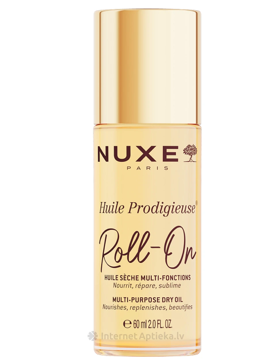 NUXE Kuivõli kehale, näole ja juustele roll-on, 60 ml | internetaptieka.lv