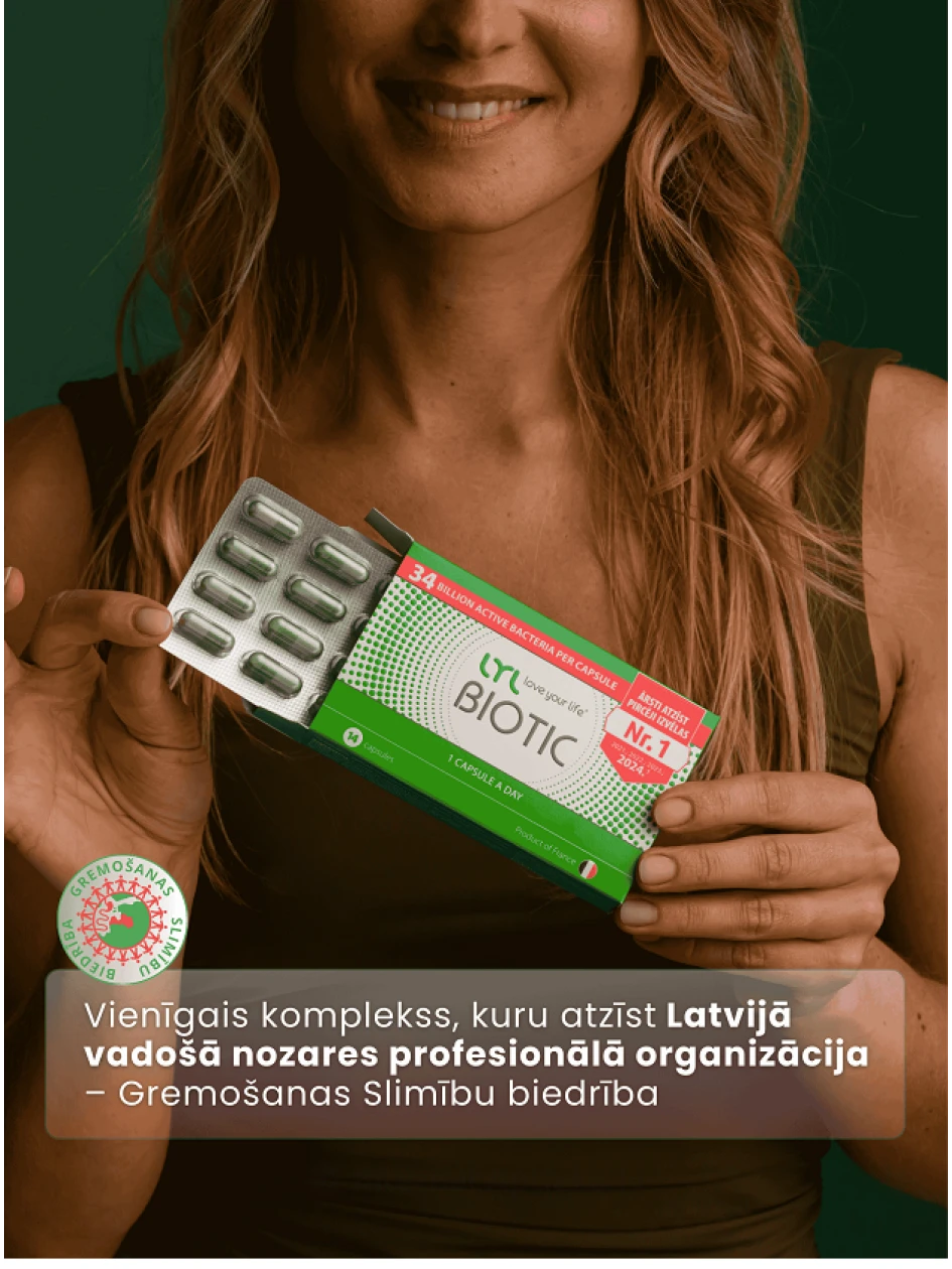 LYL BIOTIC, 6 kapsulės | internetaptieka.lv